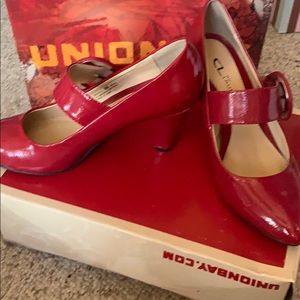 CL by Laundry Red Heels Size 6